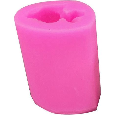 Moule en silicone pour bougies et savons, idéal pour les créations en chocolat, motif chat et rose en 3D. (1/5)