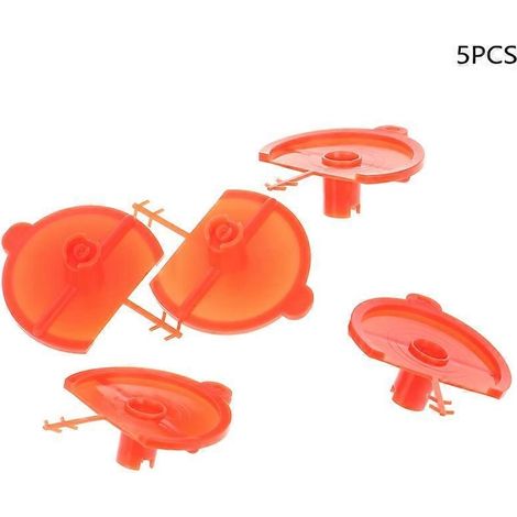 5pcs Spray Polyurethane Foam Gun Flat Fan Nozzle Expanding Foaming Jet Glue Trigger (1/5)