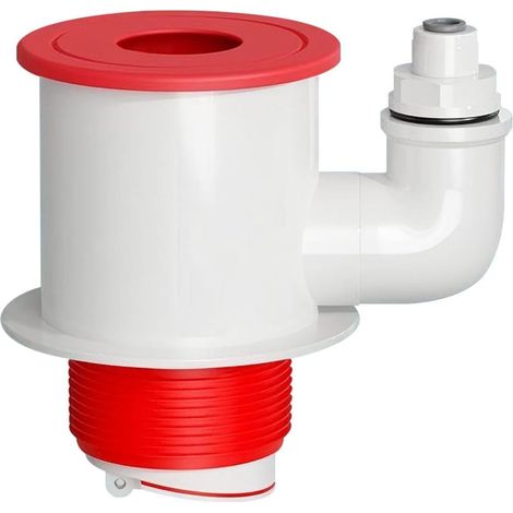 1 Pièces Bouchon Anti Odeur Machine à Laver, Connecteur de Tuyau de Vidange en 3 Voies avec 1/4" Raccords Rapides, pour Tuyau PVC de 50 mm (1/5)