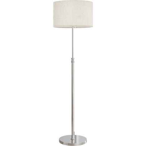 Stehlampe mit Fernbedienung, höhenverstellbar 133–168 cm, dimmbar, beiger Schirm, HAVRYA (1/5)
