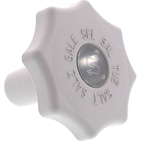 TWINSTAR, BOUCHON Lave-Vaisselle BAC SEL + INDICATEUR 84mm GRIS CLAIR