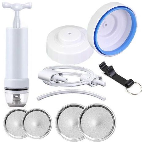Machine de mise sous vide, kit de mise sous vide pour bocaux à large et à ouverture standard (1/2)