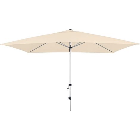 Doppler Expert Auto Tilt 220 x 140 cm Sonnenschirm 6 Farbvarianten 437441 Mittelmastschirm 820 Natur