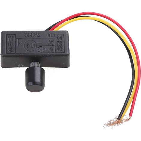 Contrôleur de vitesse pour pulvérisateur électrique, interrupteur de réglage 12 V, régulateur de vitesse (1/5)