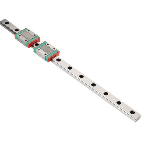 1 rail de guidage linéaire miniature MGN12 de 300 mm de long et 12 mm de large, 2 blocs de glissement MGN12B (1/5)