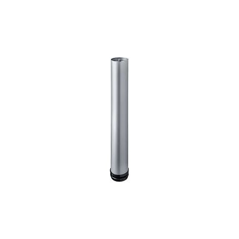 Hettich Möbelfuß 6,0 x 40 - 43 cm Aluminium-Optik - 1 Stück Möbelfuß