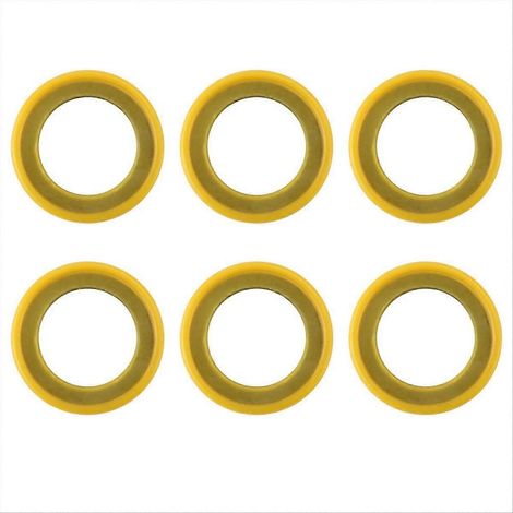 Compatible avec 6 rondelles d'étanchéité de bouchon de vidange de boîte de vitesses 26-830749 (1/5)