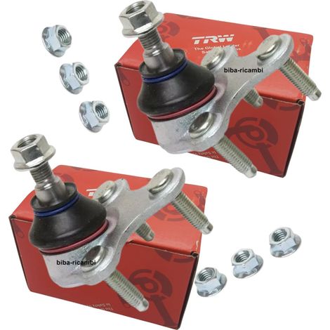 2 x testina braccio oscillante anteriore sx dx audi a3 q3 vw golf v vi skoda