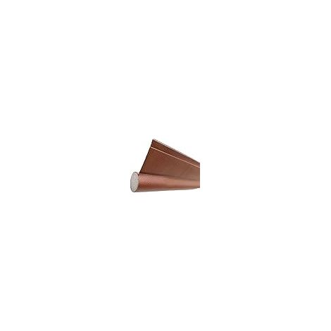 Lot de 4 Butée de tirage de bas de porte réglable pour balayage de porte sous la porte, isolant, coupe-froid, bande d'étanchéité en mousse acoustique pour maison, marron (1/2)