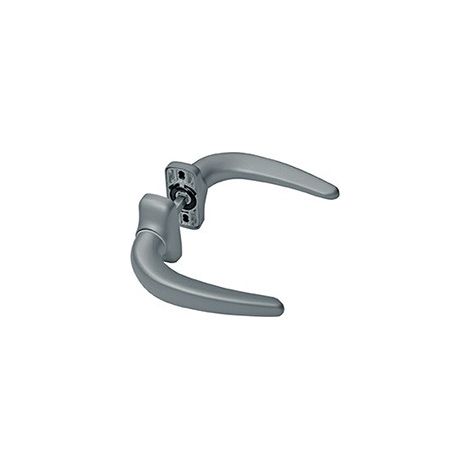 Béquille double Horus 2051I FAPIM Carré 8 mm - Gris 9006 - 2051IG5