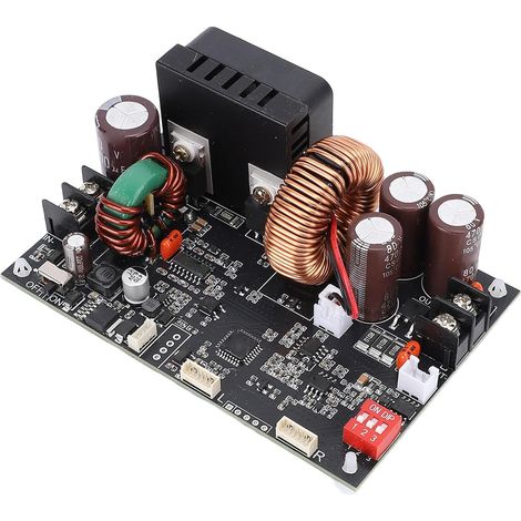 Convertisseur de Tension CC, Alimentation Réglable 6-70 V à 0-60 V, Module Régulateur 20 A 1200 W avec Ventilateur de Refroidissement à Température Contrôlée, Idéal pour Sortie Fixe 48 60 (1/5)