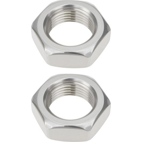 2pcs 3/4-16 UNF Hex Lock Nut Stainless Steel Compatible with OEM N101345 Compatible with John Deere Garden Lawn Equipment (1/5)