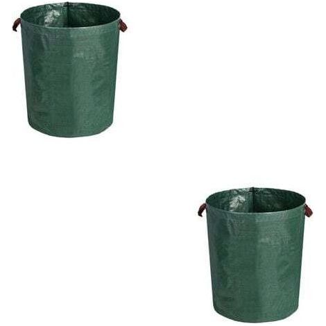 2 x 100L reißfeste Gartensäcke (Verdickte Ausführung 100L 50x65cm) (1/4)