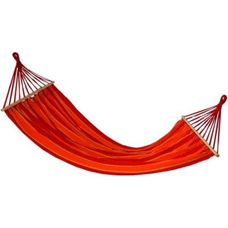 AMACA BAHAMAS XL RIGA ARANCIO/ROSSO in cotone 200X150 (1/2)