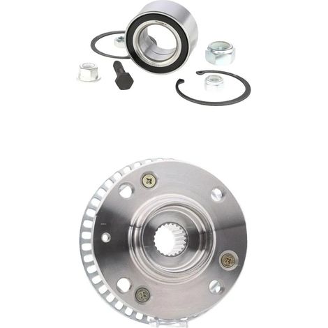 Kit de roulement de roue avant RIDEX pour VW GOLF II (19E, 1G1) 72 mm 654W1240 (1/4)
