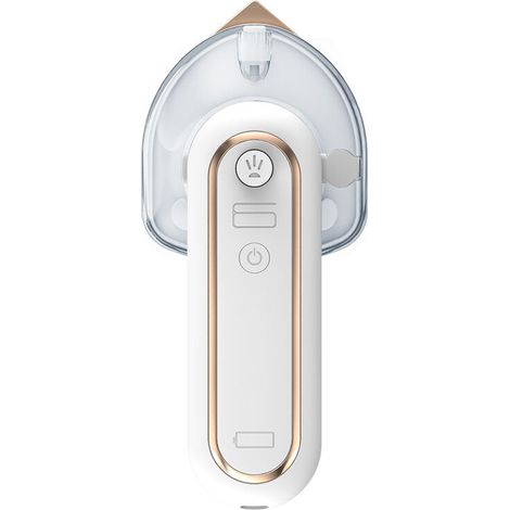 Mini-Reisebügeleisen, kabellos, tragbar, USB-aufladbar, für Reisen, Bastelarbeiten und Ausflüge, mit 360°-Drehung – S (1/4)