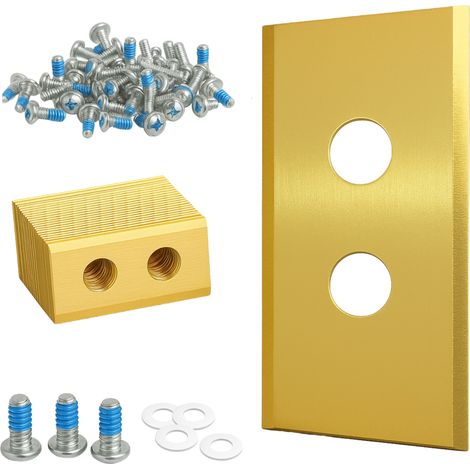 Lame de rechange pour robot tondeuse Mammotion Luba/Luba 2/Luba Mini/Yuka/Yuka Mini [Lot de 36 lames + 36 vis] Phonillico®