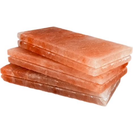 1 unidad - Ladrillo de sal fresado con perfil de 20x10x2,5 cm (1/5)