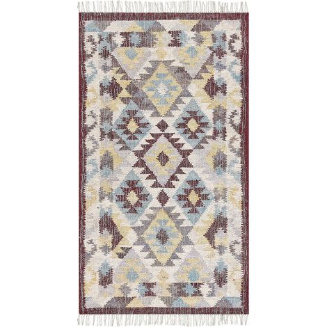 Rug FENER Multicolour 80 x 150 cm Jute