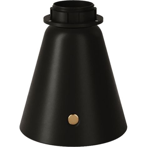 Base pour lampe portative et rechargeable Cabless11 avec arrangement pour abat-jour  Noir