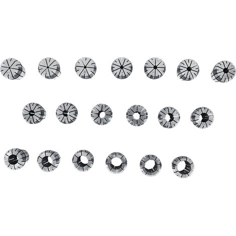 Details about  ER32 19pz Collet Molla Clips Pinza Per CNC Milling Machine Lathe Incisione