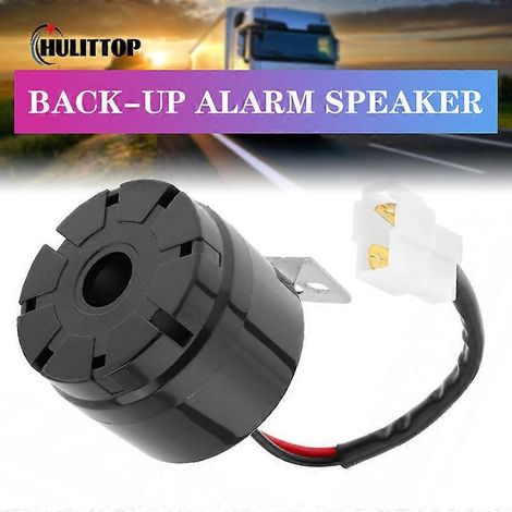 Avertisseur sonore de recul 105 dB, sirène de recul, avertisseur sonore, accessoires d'alerte pour véhicules, voitures, camions. (1/5)