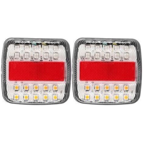 Truck lights, high-brightness trailer lights 20 beads waterproof and shockproof, suitable for heavy trucks (1/5)