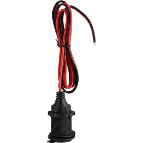 Cable allume-cigare de voiture, prise femelle, adaptateur, connecteur (1/5)
