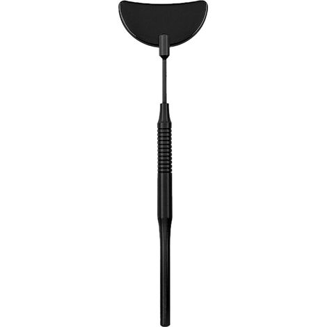 Miroir Pour Extensions De Cils - Acier Inoxydable - Forme Demi-Lune - Portable Et Détachable - 1 Pièce (1/5)