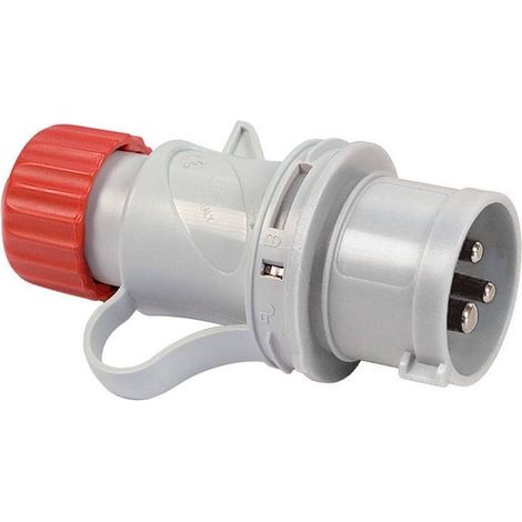 Spina Volante Industriale 70104 - 3P + T 16A. Ip 44 - 400V (1/5)