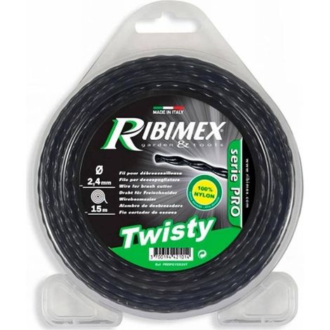 Fil Torsadé Twisty 80m 3,3 mm - Pour Tête Débroussailleuse - Résistant et Durable - D-Work (1/2)