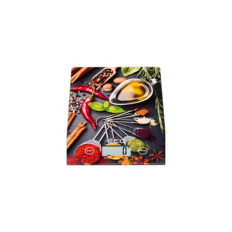 Bilancia da cucina ecg kv 117 chilli funzione tara capacità 5 kg (1/3)
