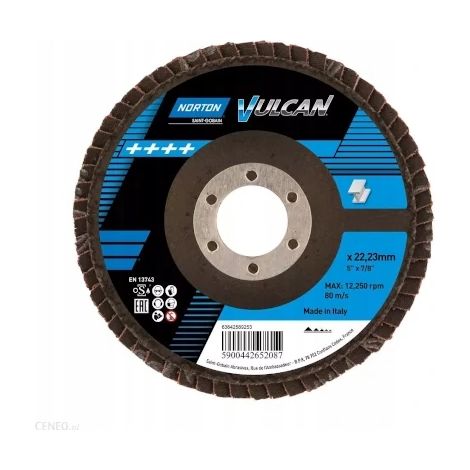 NORTON VULCAN ZIRCONIUM SLEEVES 60 gr. 115mm Stahl (1/3)