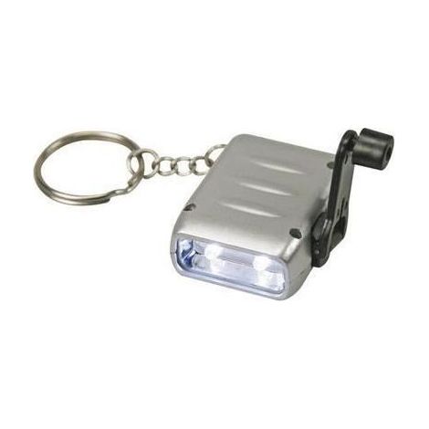 Mini lampe torche - Z - Dynamo - 2 LED - Rechargeable - Utilisation extérieure
