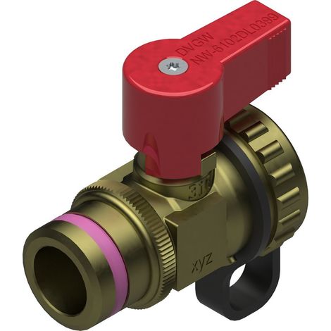BOSCH Ersatzteil TTNR: 8755000108, Ventil KFE Hahn DN15 PB2 rot, 8755000108