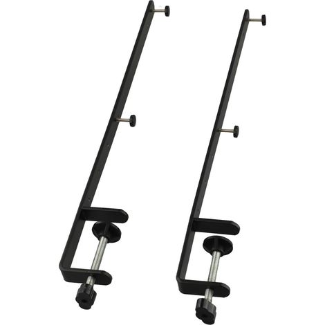 Support de bureau réglable pour organiseur fixation métallique sans perçage, (1/5)