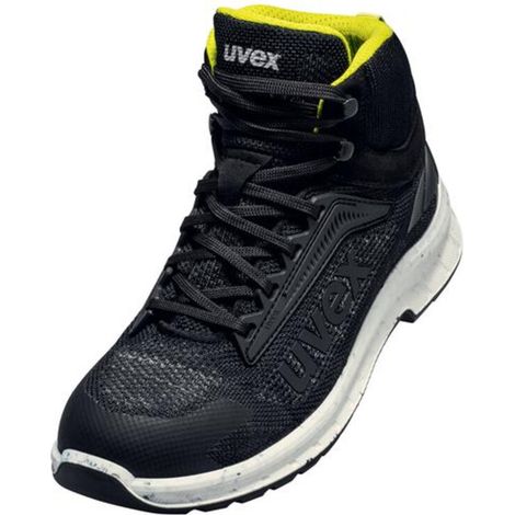 uvex Stiefel 2 trend S1 PS schwarz gelb Weite 12 Gr. 38