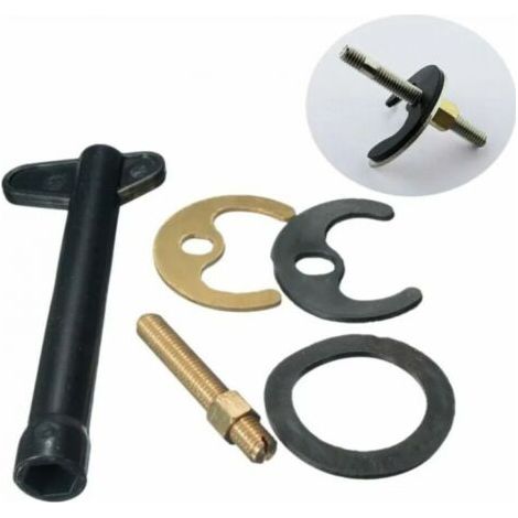 Kit de fixation de rechange pour robinet mitigeur monobloc et lavabo