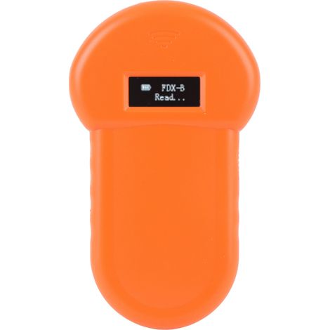 Scanner de micropuces pour animaux de compagnie 134,2 kHz, lecteur de puces multifonction rechargeable USB pour cochons, chiens et chats (1/5)