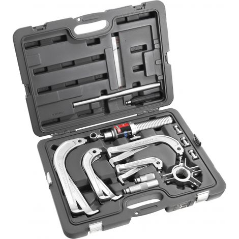 Estrattore idraulico FACOM da 10 tonnellate con 4 set di griffe - U.312HJ4PF