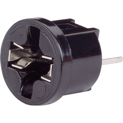 TRU COMPONENTS 1570137 Lampenfassung Sockel (Miniaturlampen): W2.1x9.5d Anschluss (Sockel): Lötstift