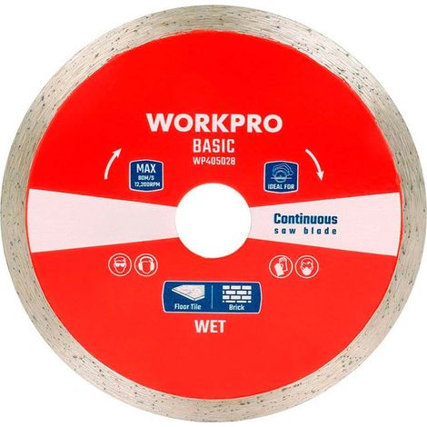 Disco de corte, diamante, diente continuo, basic, ø 115 x 22.2 x 7 mm (1/2)