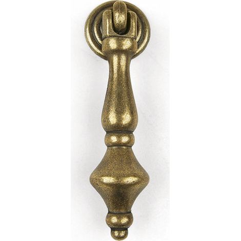 Messingbeschichteter Zamak-Möbelgriff 65x15mm REI
