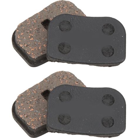 Jeu de 2 paires de plaquettes de frein à disque MS 08B pour VTT, dissipation thermique, résistance à l'eau, faible bruit, pièces de rechange (1/5)