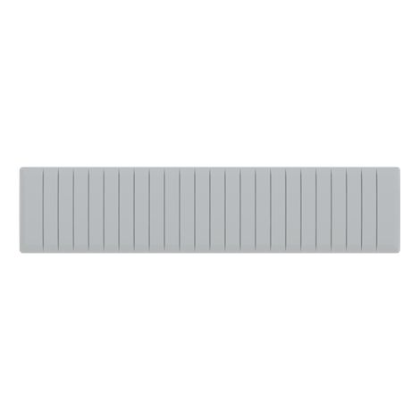 SZ-BP 12 G Plaque d'obturation Disjonct. 63A Gris RAL7035 (Mini cde de 50pcs) 2CDL000001R1220 ABB A965227 (1/3)