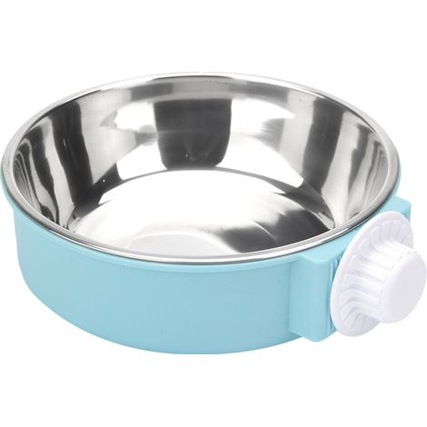 Gamelle amovible en acier inoxydable pour chien, chat, lapin et petits animaux (1/4)