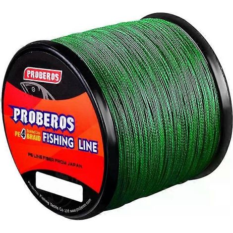 Ligne de pêche verte 300 m - Résistance 10.0 / 100 lb PROBEROS Verte (1/2)