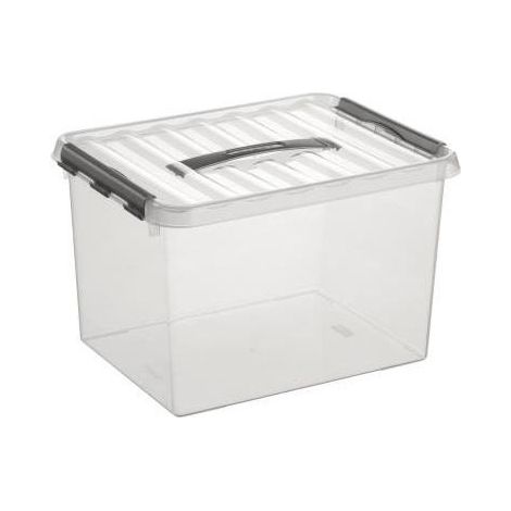 Sunware Box Regalsystem Q-Line 22 l 40 x 30 x 26 cm Aufbewahrungsbox Kunstoffbox (1/3)