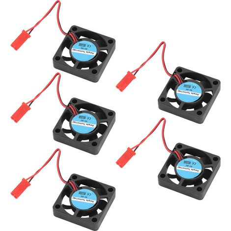 Lot de 5 ventilateurs pour imprimante 3D, 8500 tr/min, dissipation thermique rapide, débit d'air important (4 CFM), refroidissement efficace. (1/5)