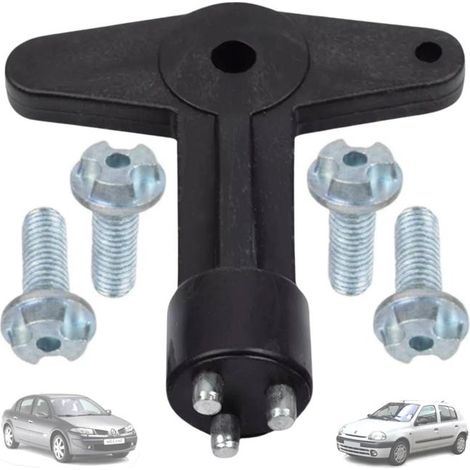Radkappenschloss für Renault Clio, Espace, Kangoo, Megane, Opel – 7700422600 – Radbolzen – Radkappenmutter – Radabdeckung